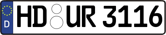 HD-UR3116