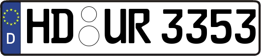 HD-UR3353