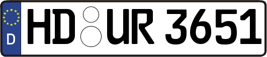 HD-UR3651