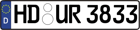 HD-UR3833
