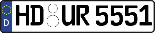 HD-UR5551