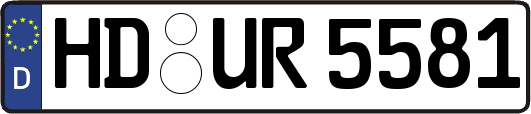 HD-UR5581