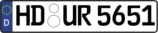 HD-UR5651
