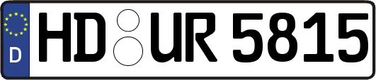 HD-UR5815