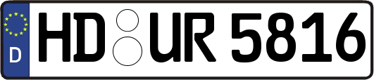 HD-UR5816