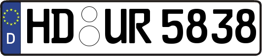 HD-UR5838