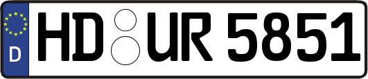 HD-UR5851