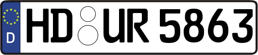 HD-UR5863
