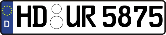 HD-UR5875