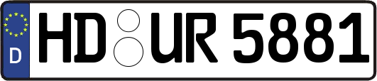 HD-UR5881