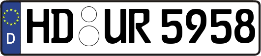 HD-UR5958