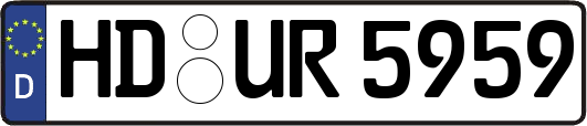 HD-UR5959