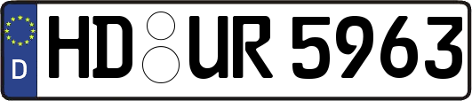 HD-UR5963