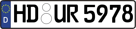 HD-UR5978
