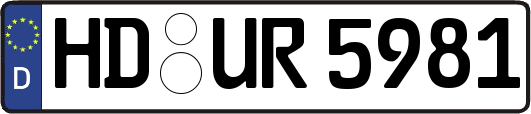 HD-UR5981