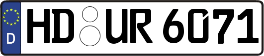 HD-UR6071