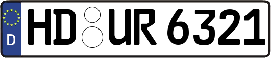 HD-UR6321
