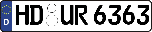 HD-UR6363