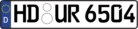 HD-UR6504