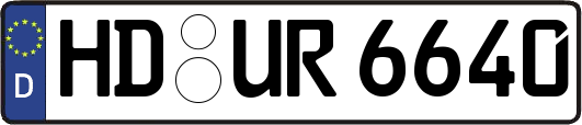 HD-UR6640