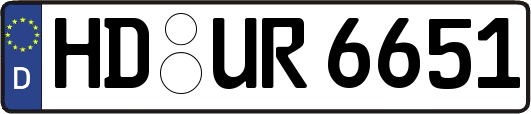 HD-UR6651