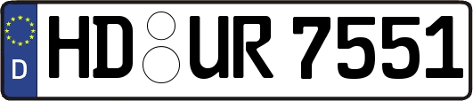 HD-UR7551