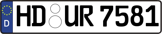 HD-UR7581