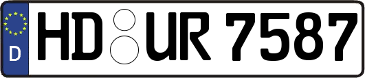HD-UR7587