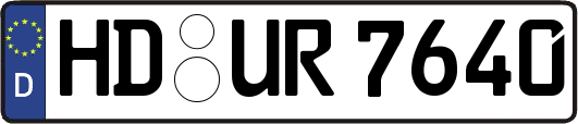HD-UR7640