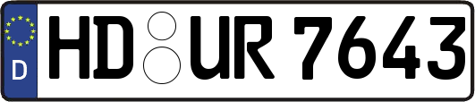 HD-UR7643