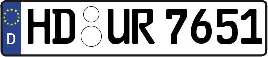 HD-UR7651