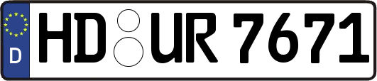 HD-UR7671