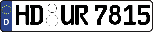 HD-UR7815