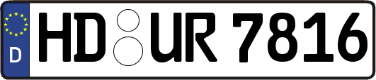 HD-UR7816