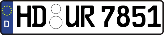 HD-UR7851