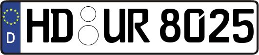 HD-UR8025