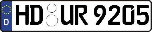 HD-UR9205