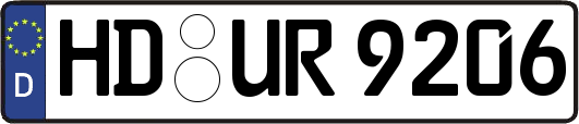 HD-UR9206