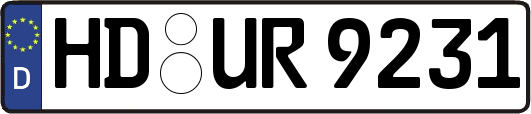 HD-UR9231