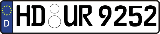 HD-UR9252