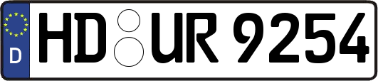 HD-UR9254