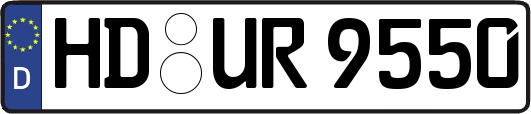 HD-UR9550