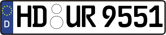 HD-UR9551