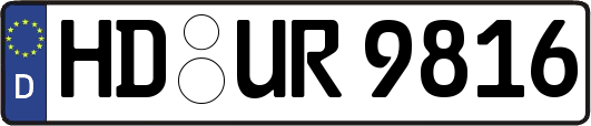 HD-UR9816