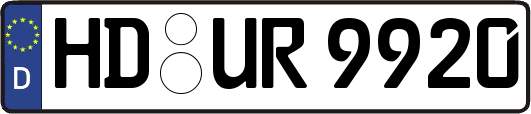 HD-UR9920