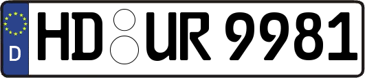 HD-UR9981