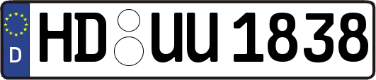 HD-UU1838