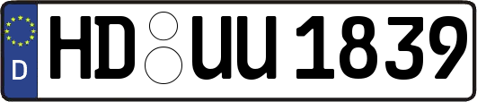 HD-UU1839