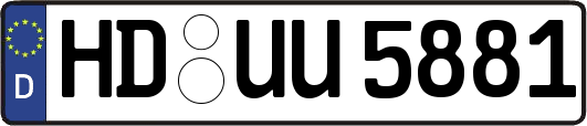 HD-UU5881