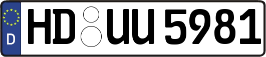 HD-UU5981